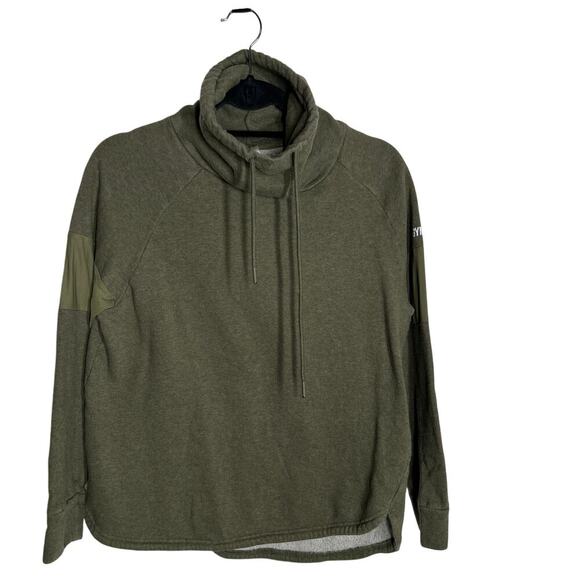 Gymshark Tops - Gymshark Women's Green Mesh Sleeve Sweatshirt Size‎ Small